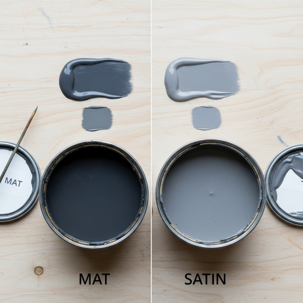 Peinture mat ou satin ? Faites votre choix avec votre artisan peintre à Marseille